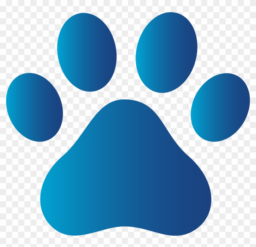 Free Clip Art Blue Dog Paw Print - Paw Patrol Patas Png, Transparent Png - 3492x3202(#43988) - PngFind