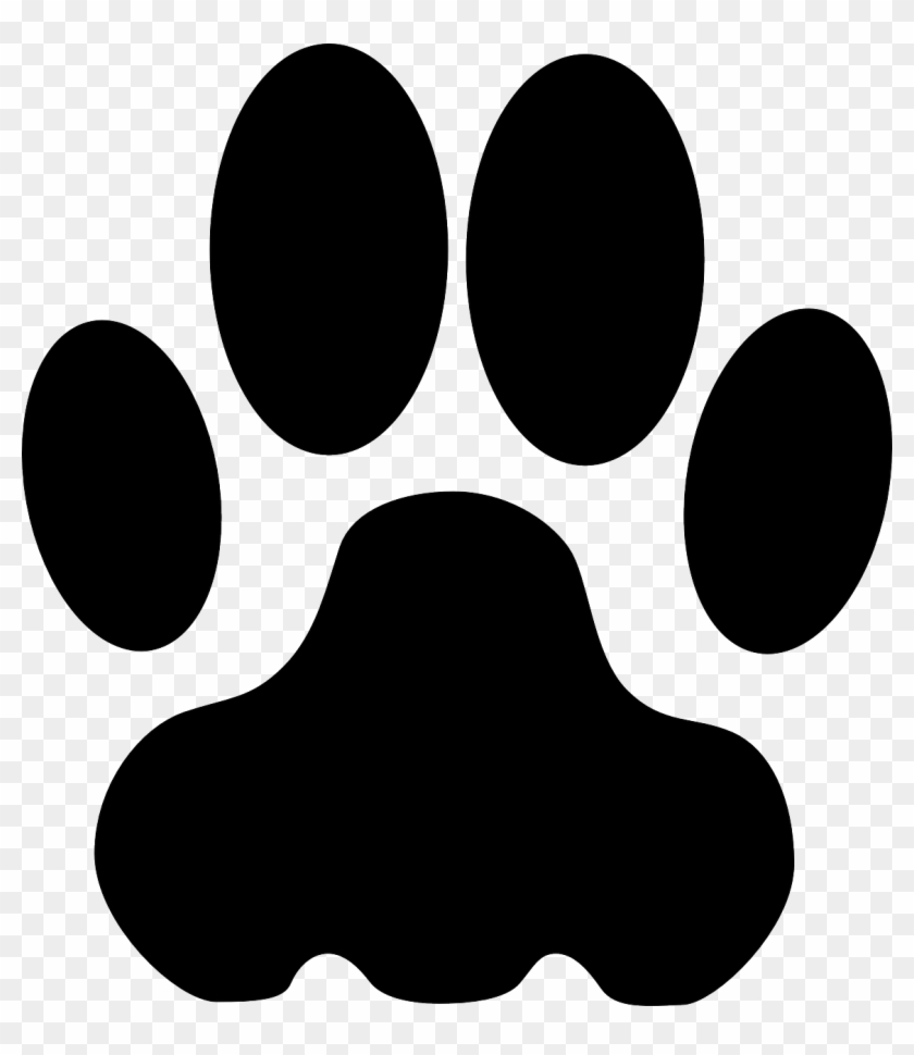 Download 540 X 598 9 - Bobcat Paw Print, HD Png Download - 540x598 ...