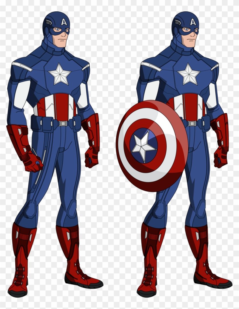 Exquisite Captain America Cartoon 26 Png Clip Art Image - Mcu Bucky As Captain  America, Transparent Png - 795x1005(#47810) - PngFind