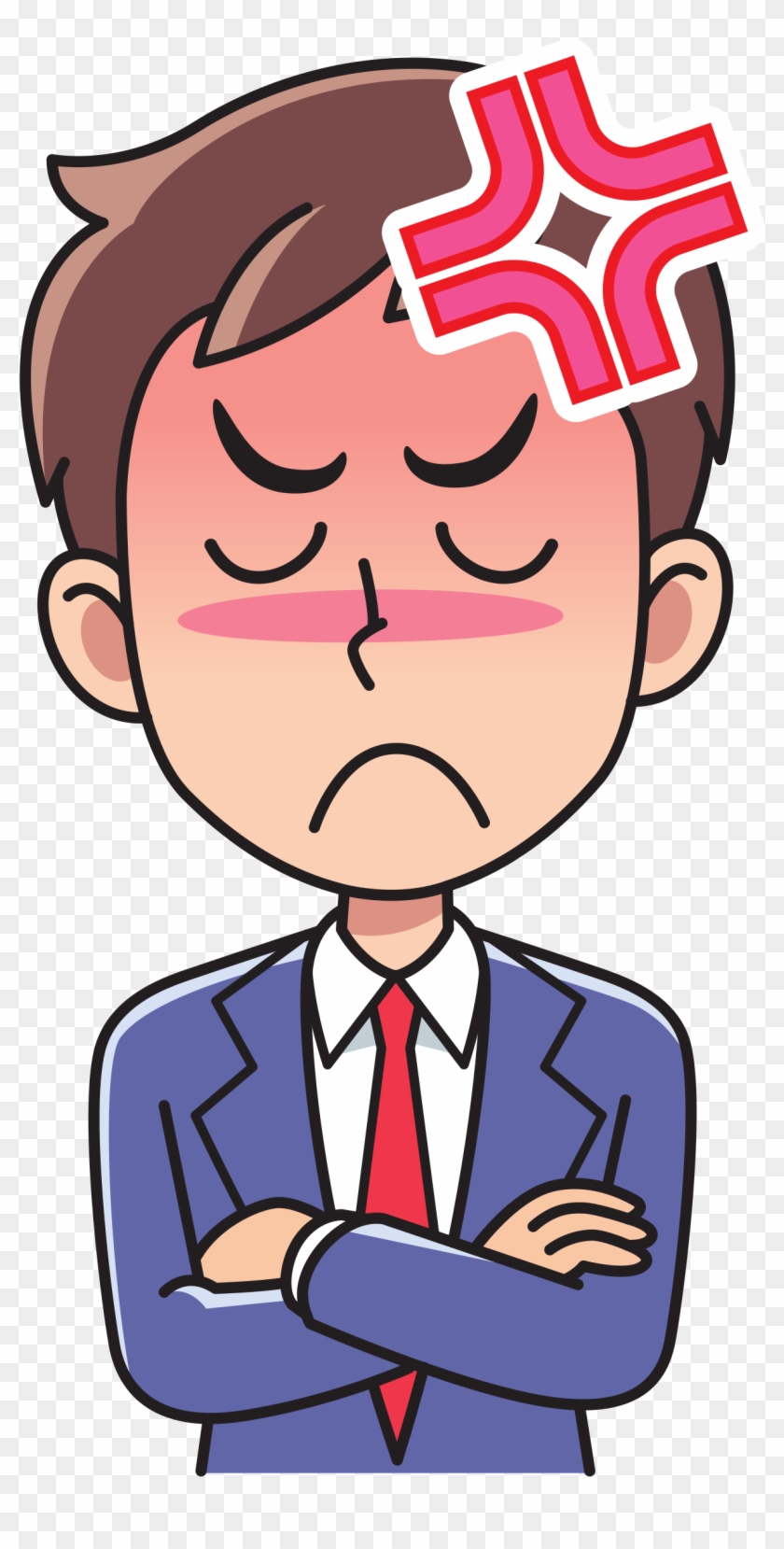 Business Man Angry Big Image Png - Man Angry Clipart, Transparent Png -  1231x2373(#48284) - PngFind