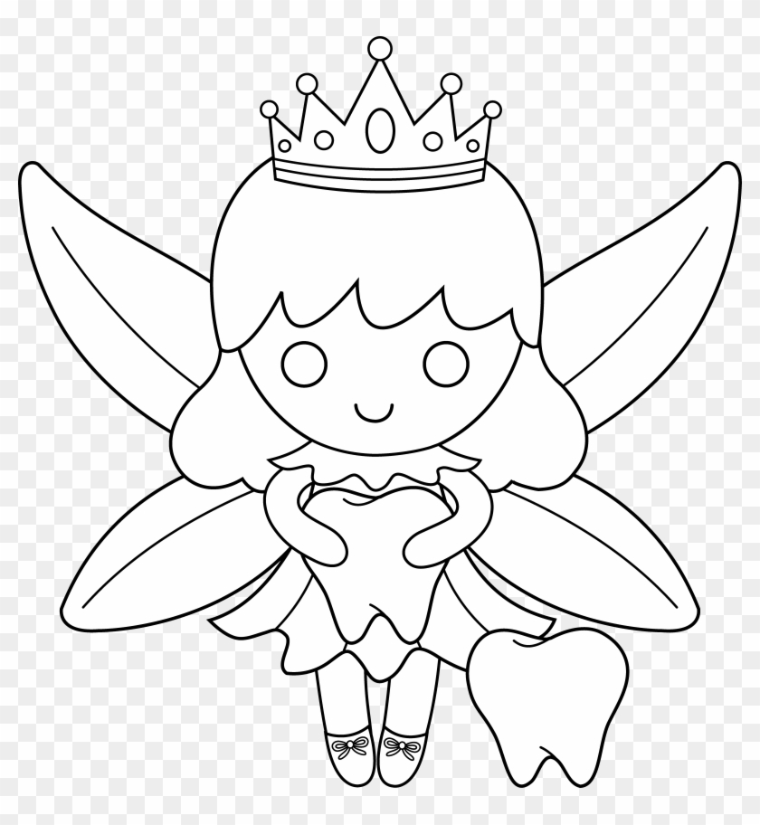 Download Tooth Fairy Pictures To Colour