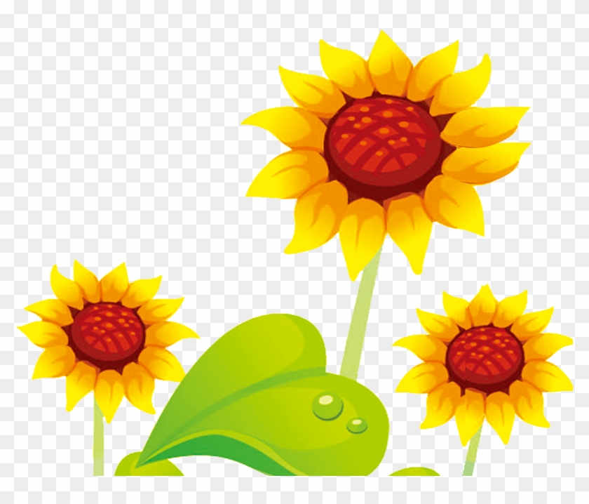 Common Sunflower Cartoon Cute Flowers Transprent Png - Yellow Png Flower  Cute, Transparent Png - 1417x1417(#401056) - PngFind