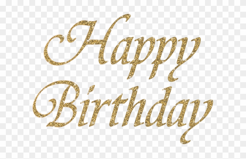 Happy Birthday Letter Png Photo - Happy Birthday Gold Png, Transparent ...