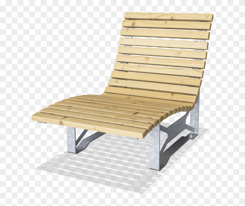 Rumba Suncouch W=90cm - Sunlounger, HD Png Download - 640x639(#4000828 ...