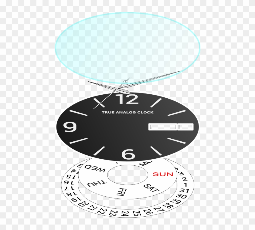 All The Clock Elements Must Be Represented As Drawable - Circle, HD Png ...