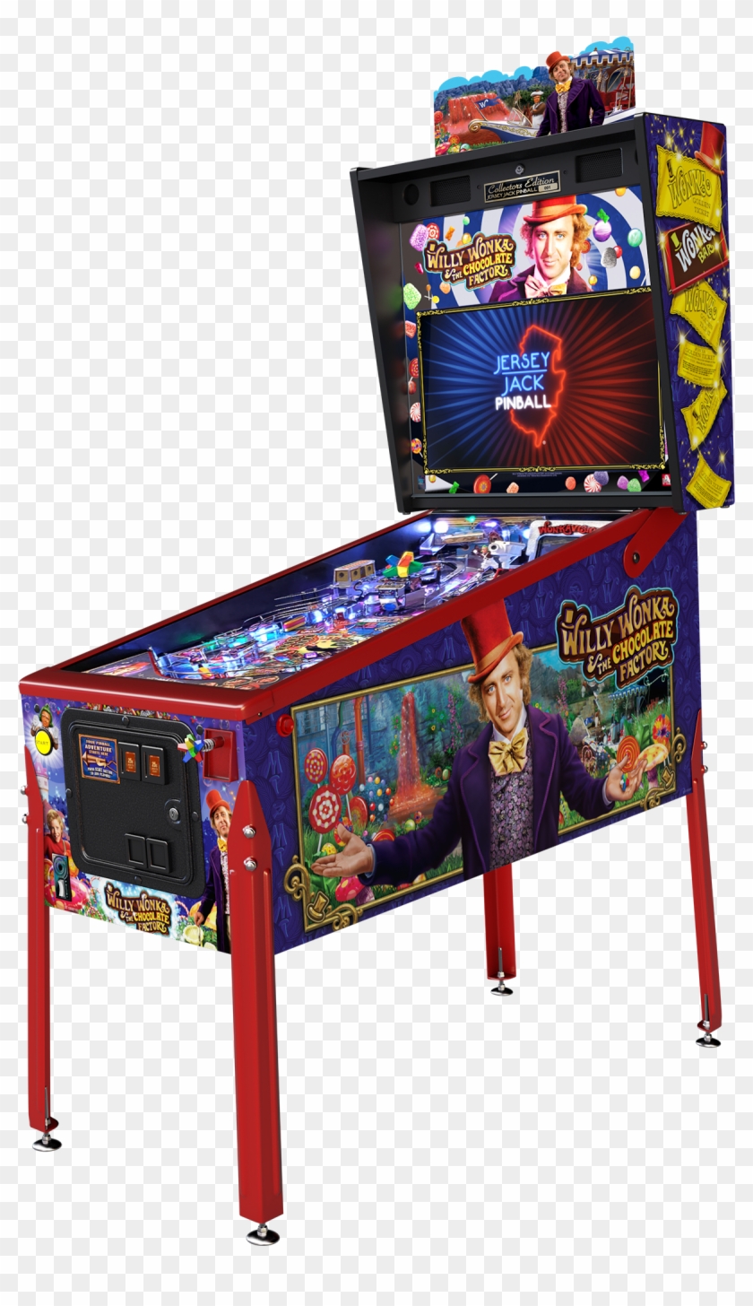 Willy Wonka Jersey Jack Pinball, HD Png Download 1200x2024(4015397