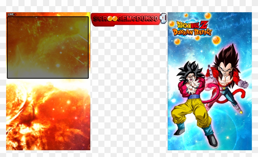Dragon Ball Z Overlay Anime Goku SSJBlue Aura Overlay By 