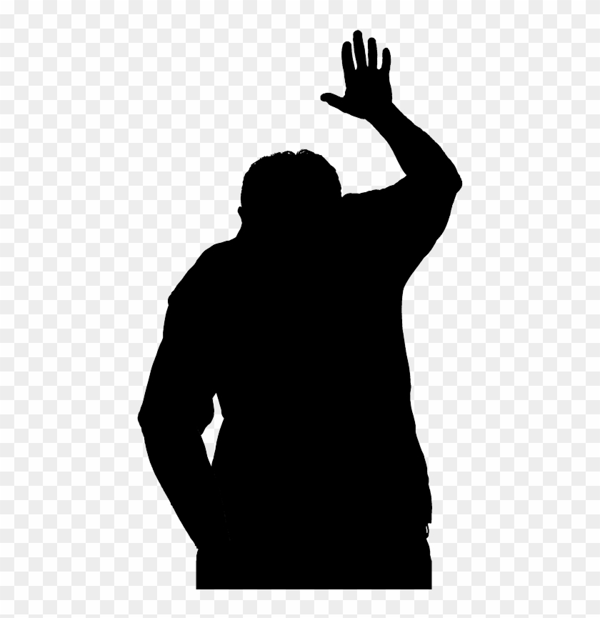 Download Bunny Silhouette Png Download Silhouette Man Praying Png Transparent Png 457x785 4036709 Pngfind