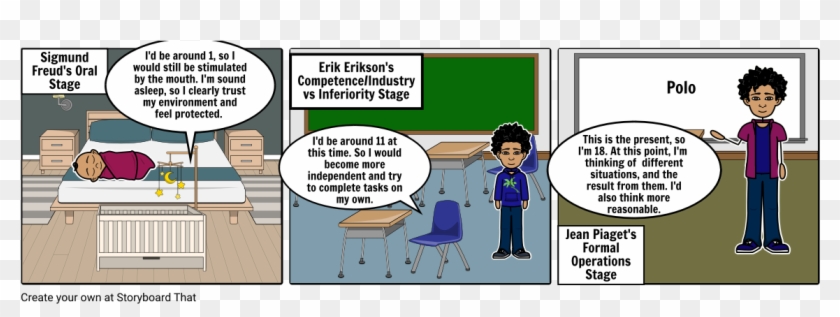 Psychology Comic Project - Industry Vs Inferiority Cartoon, HD Png