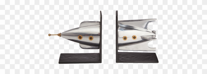 Rocket Bookends Rocket Bookends Aluminum - Bookend, HD Png Download - 600x600(#4060428 ...