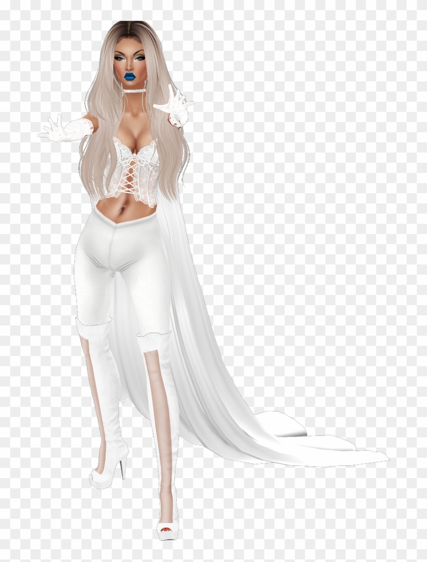 Imvu Emma Frost Costume By Diamondparagon Illustration Hd Png Download 745x1024 4062624 Pngfind