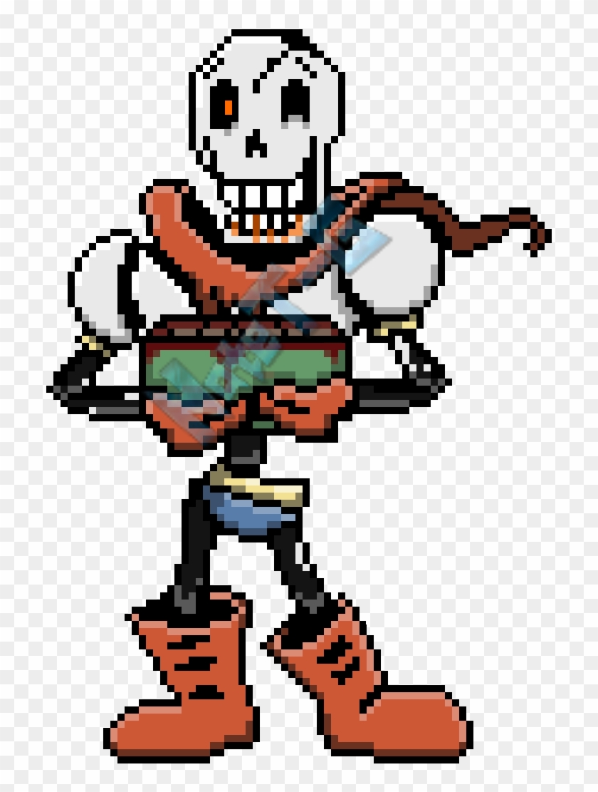 Dust sans colored battle sprite pixel art