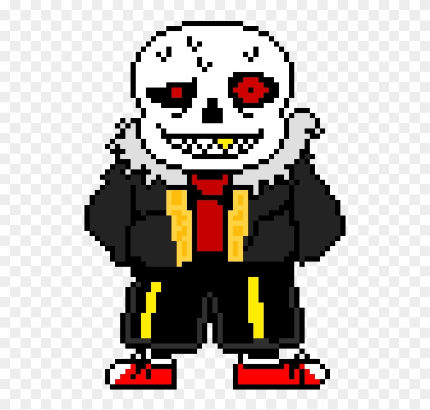 Pixilart - (Battle Sprite) [UnderFell] Sans by Isas-Studio