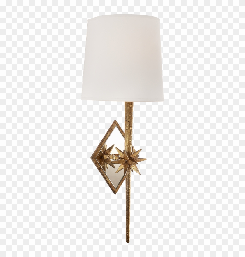 Etoile Sconce In Gilded Iron With Natural Paper - Visual Comfort Etoile ...