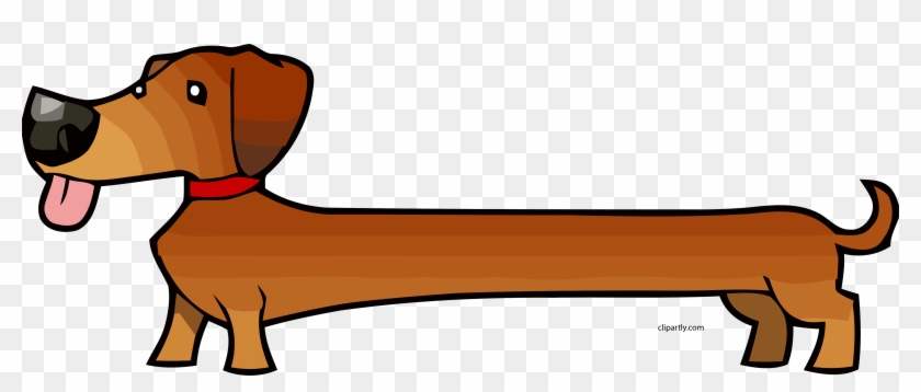 dachshund cartoon clipart