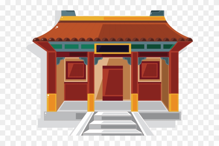 Shed Clipart Old Building - Chinese House Cartoon Png, Transparent Png -  640x480(#4069271) - PngFind