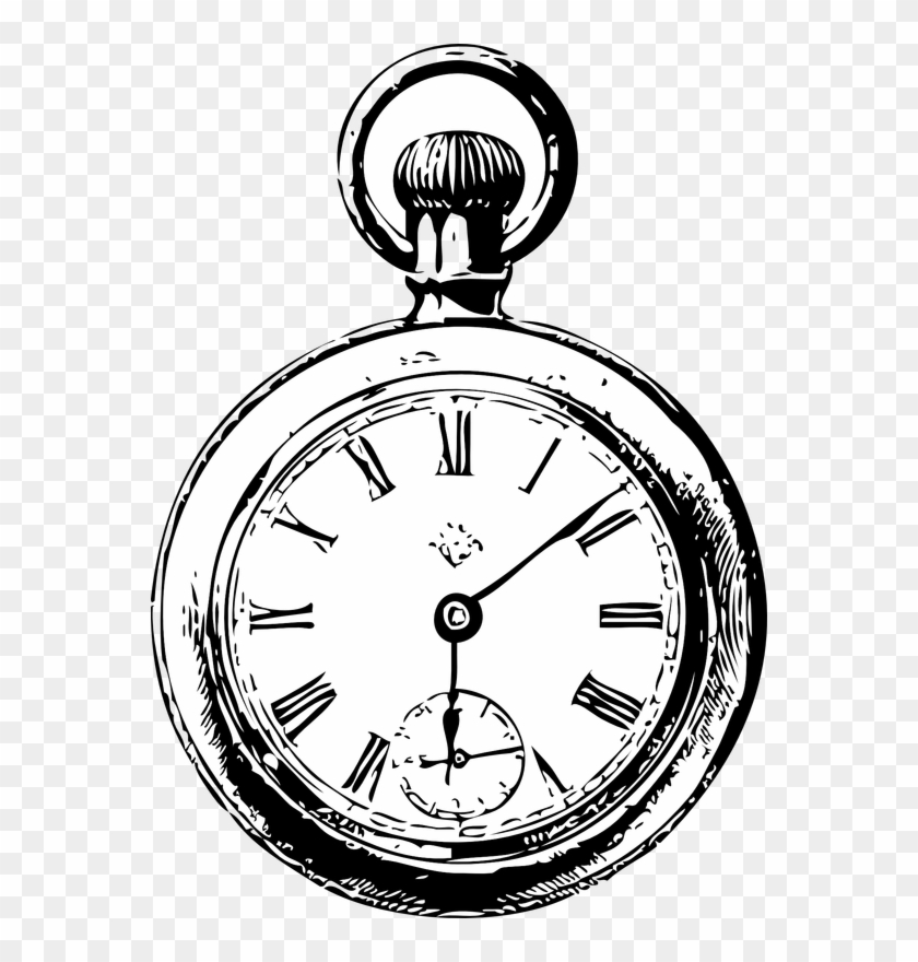 Free Digital Images - Pocket Watch Vector Png, Transparent Png -  564x800(#4079850) - PngFind