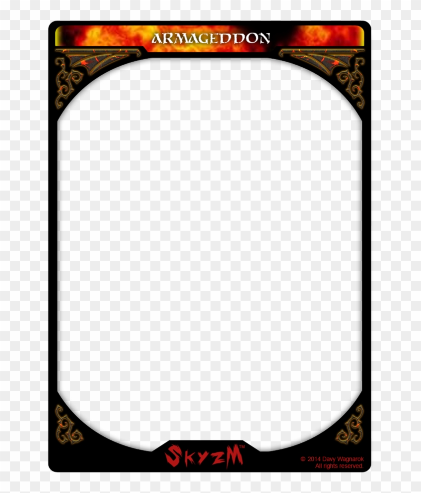 Card Template Png - Trading Card, Transparent Png - 23x23 For Soccer Trading Card Template