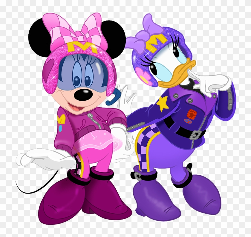 Minnie Y Margarita Racers - Mickey Mouse And Roadster Racer, HD Png ...