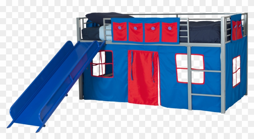 Blue Curtain Set Dhp For Junior Loft Bed Hd Png 2000x1002 4090643 Pngfind Dhp Curtain Set For Junior Loft Bed Hd, Dhp Loft Bed Curtain Set