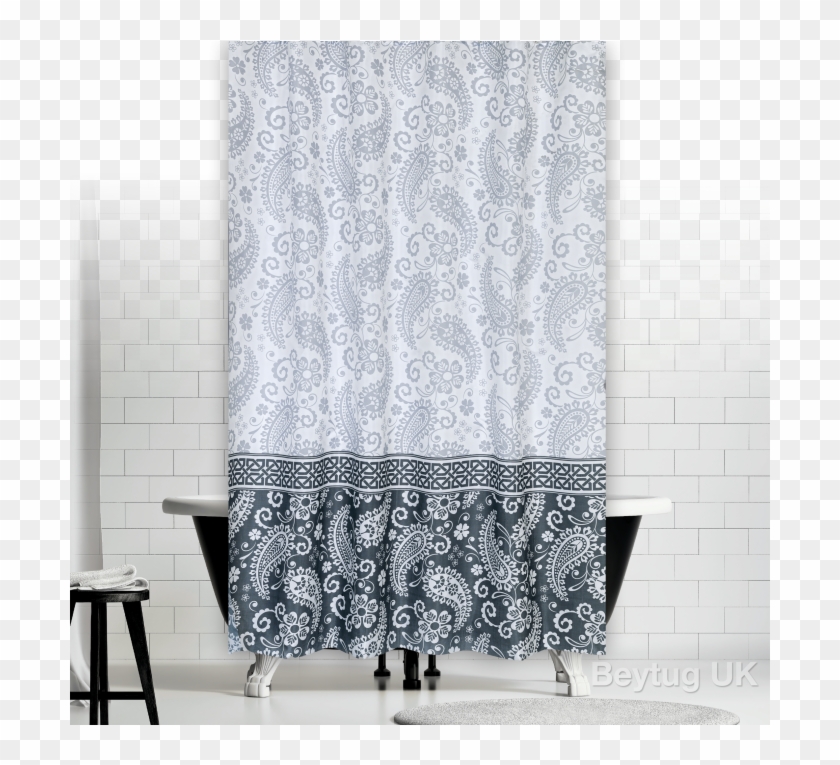 Damask Shower Curtain Camasir Makina Ortusu Yapimi Hd Png 701x685 4090922 Pngfind Damask Shower Curtain Camasir Makina, Grey Damask Shower Curtain