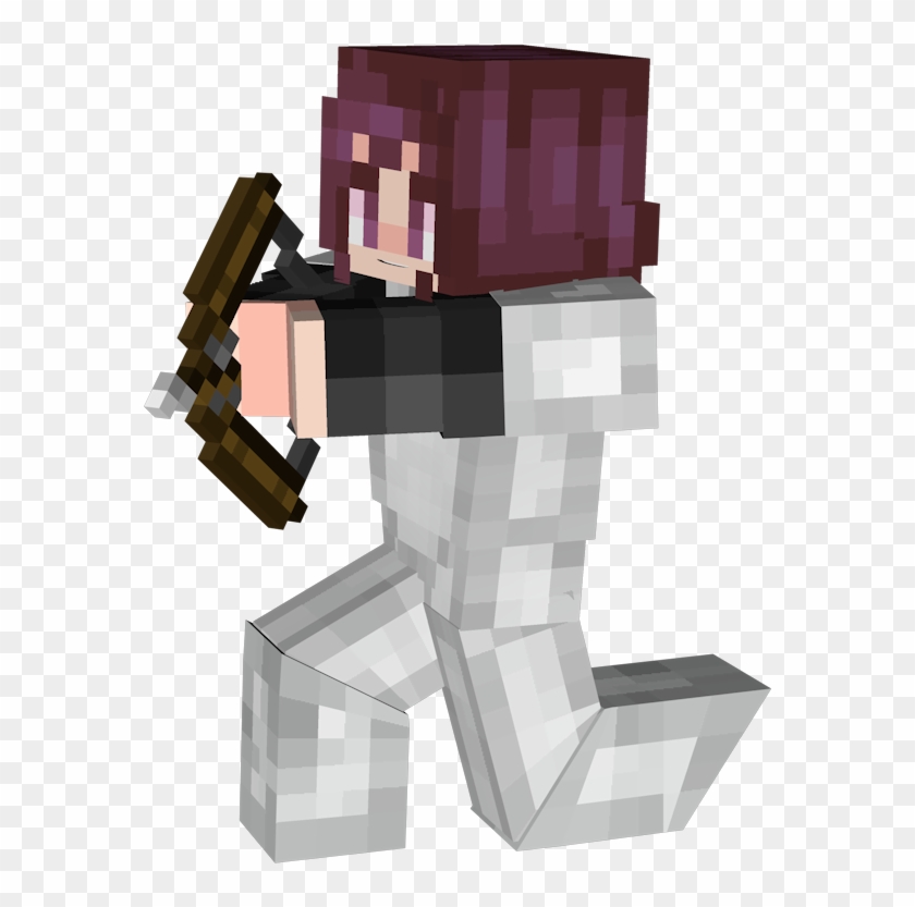 Minecraft Pvp Bow Minecraft Dude Holding A Bow Png Transparent Png 19x5 Pngfind