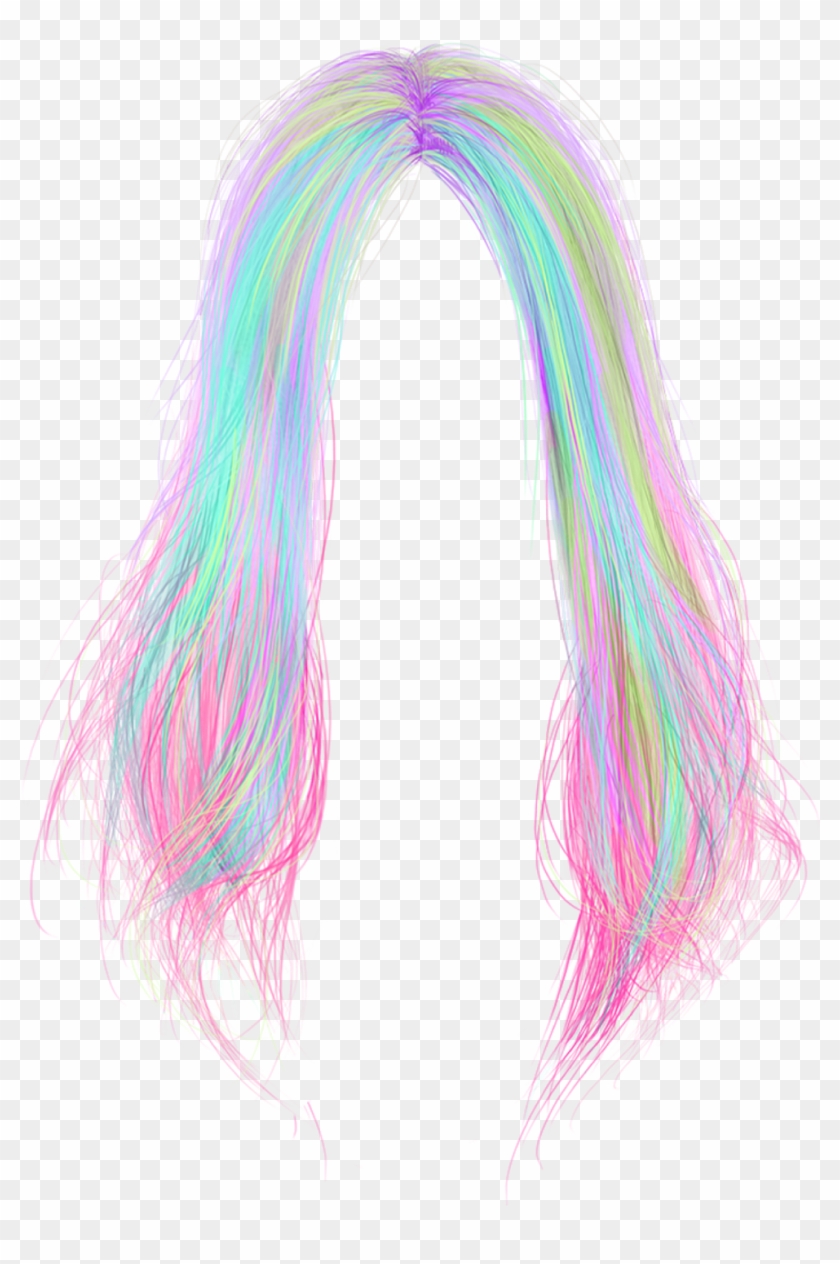 Colours Hair Png Png Picsart Edits Hair - Lace Wig, Transparent Png -  1200x1600(#417152) - PngFind