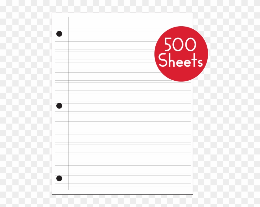 Narrow Notebook Paper - Double Line Notebook Paper, HD Png Download ...