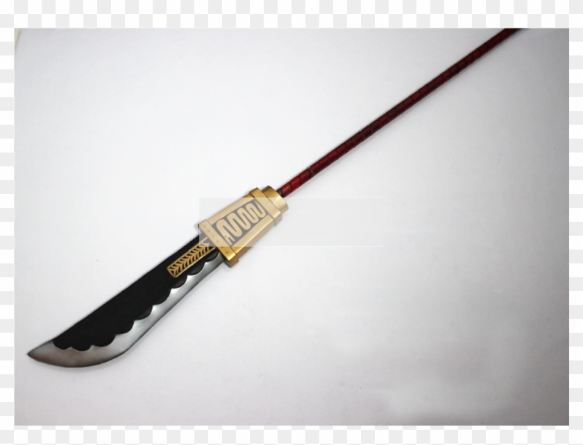 Anime ONE PIECE Whitebeard Edward Newgate Weapon Bisento Cosplay Replica  Prop PVC+Wood Halloween Christmas Cosplay Props