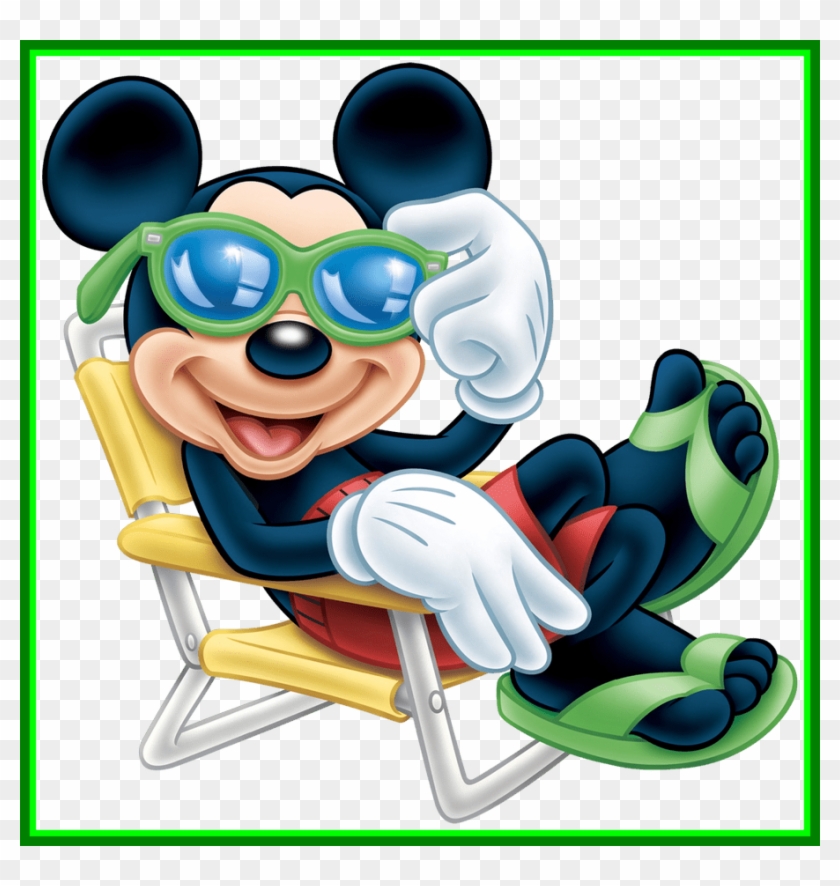 Svg Free Download Unbelievable Mickey Mouse With Sunglasses - Happy Weekend Mickey  Mouse, HD Png Download - 908x915(#4113574) - PngFind