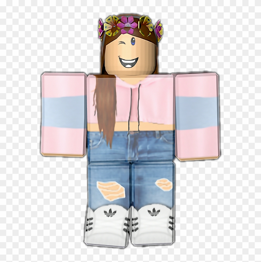 Roblox Sticker Roblox Girl Gfx Transparent HD Png Download 588x764 