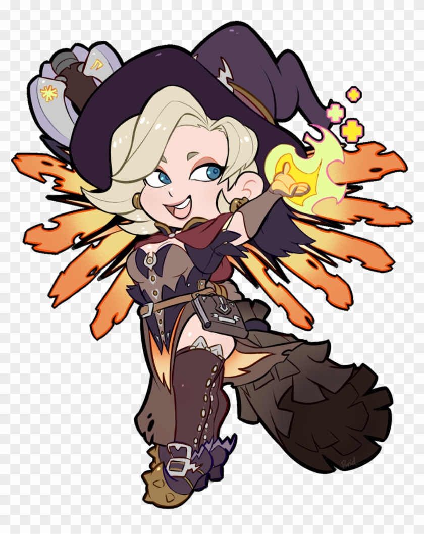 witch mercy figure