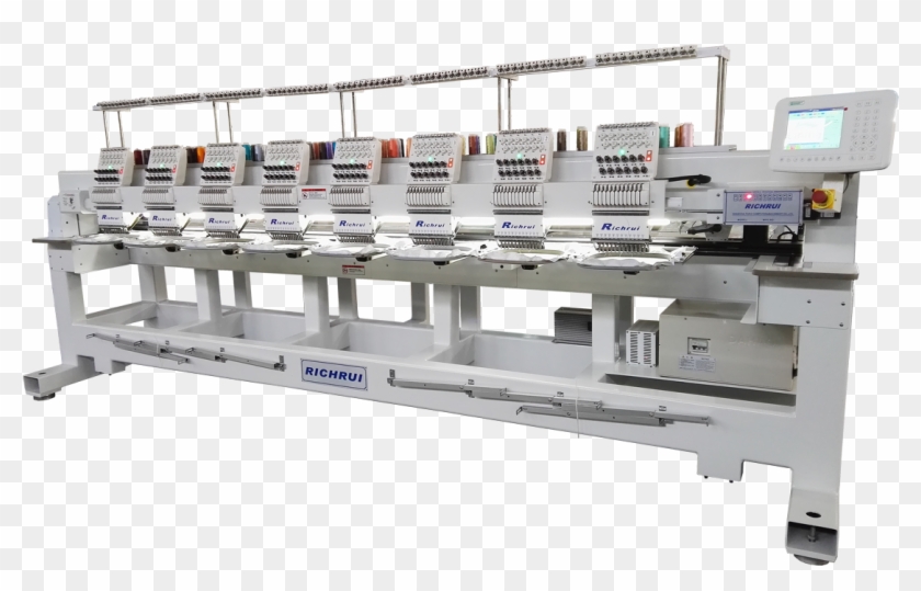 multi head embroidery machine