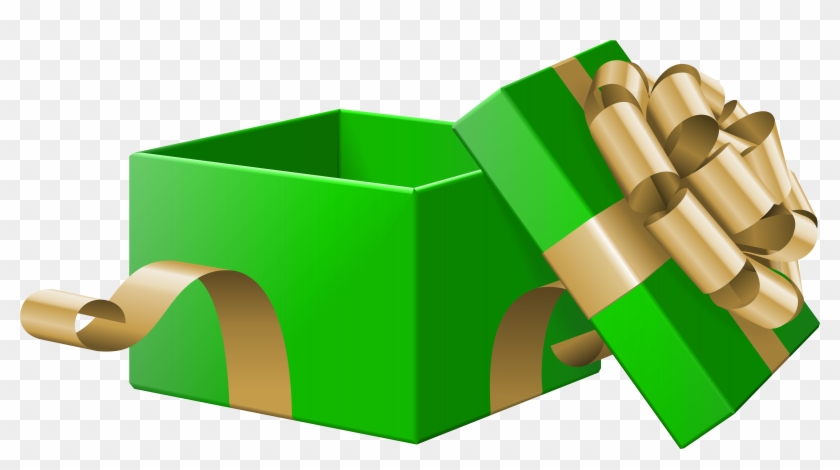 View Full Size - Open Gift Box Png, Transparent Png - 8000x4132(#4136839) -  PngFind