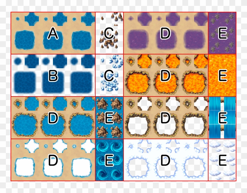 Part Rpg Maker Mv World Map Tileset Hd Png Download 768x576 Pngfind