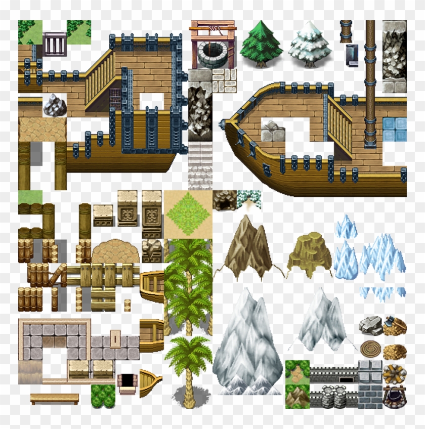 Rpg Maker Mv Rpg Maker Vx Tilesets Hd Png Download 768x768 Pngfind