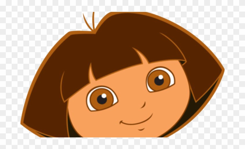 Dora Cartoon Face, HD Png Download - 825x433(#4158025) - PngFind