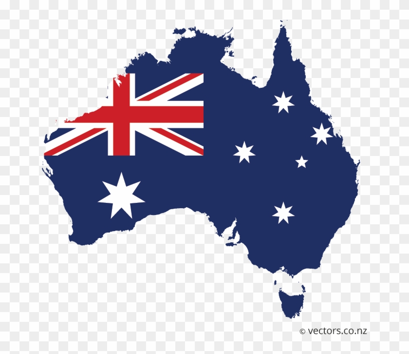 Flag Png Images Group Australia Flag Map Vector Transparent Png 700x700 4167187 Pngfind