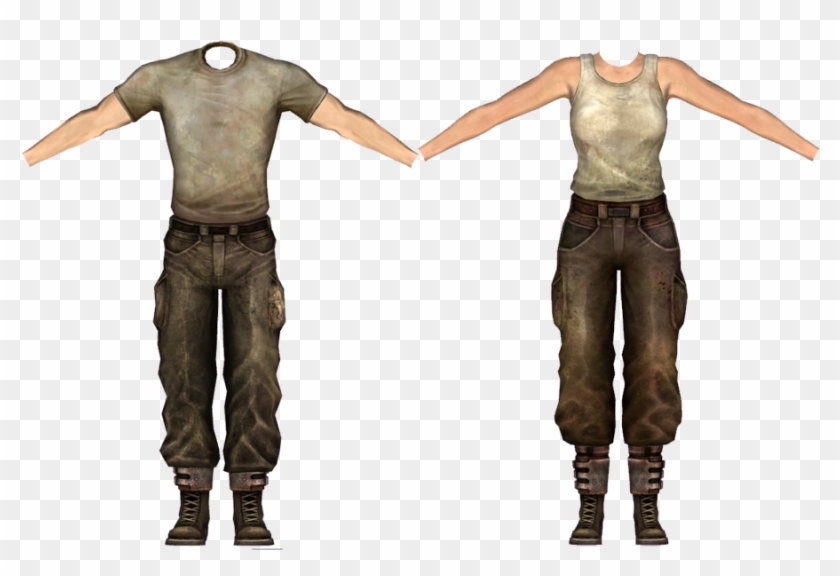 Merc Grunt Outfit Fallout New Vegas Vanilla Armor, HD Png
