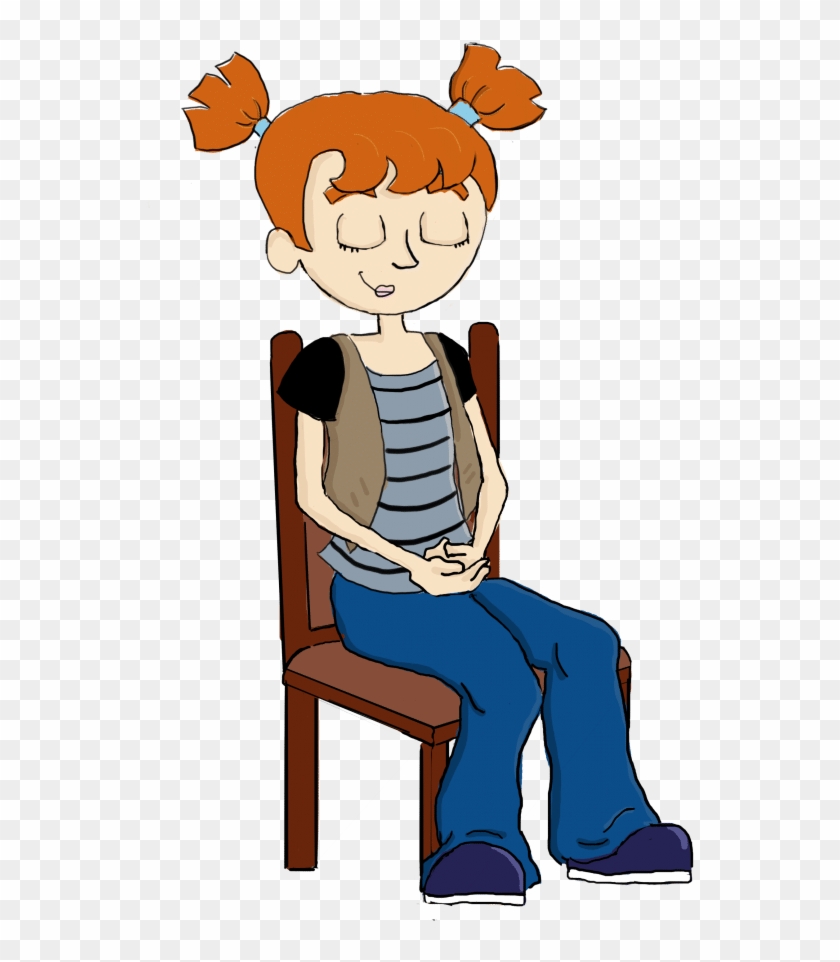 Calm Clipart - Boy Is Sitting On A Chair Cartoon, HD Png Download - 791x1024(#4196401) - PngFind Calm Clipart - Boy Is Sitting On A Chair Cartoon, HD Png Download - 791x1024(#4196401) - PngFind