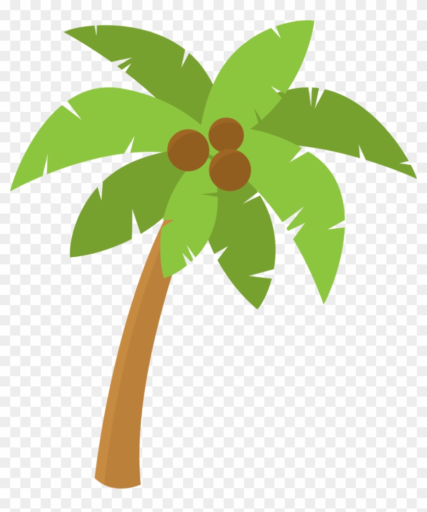 Palm Tree Clip Art, Palm Tree Vector, Hawaiian Luau - Pe De Coco ...