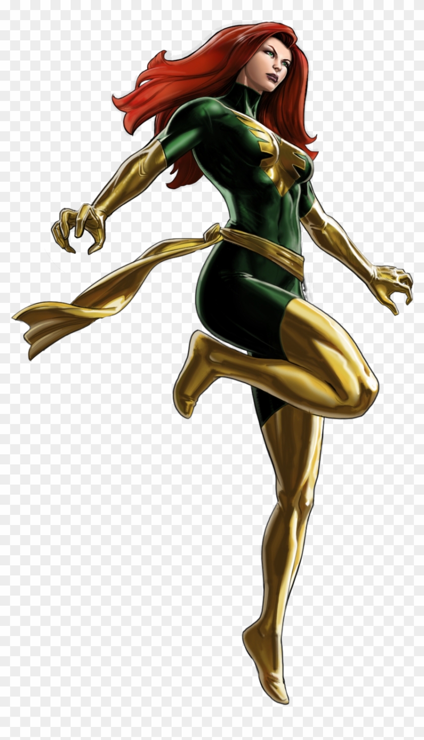 Marvel Vision Clipart - Jean Grey Marvel Avengers Alliance, HD Png ...