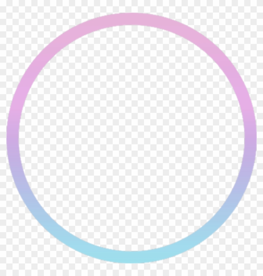 Outline Circle Pastel Sticker By Nwright8513 - Circle, HD Png Download -  3464x3464(#429740) - PngFind