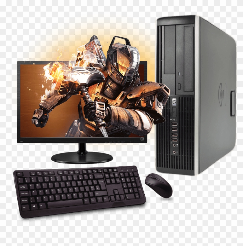 Refurb Ck Hp Elite 8200 Slim Full Set Gaming Pc - Destiny 2 Titan Png ...