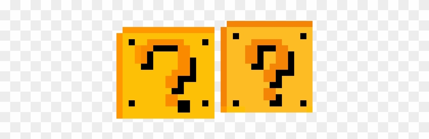 How I Draw The Question Block - Super Mario Question Block, HD Png