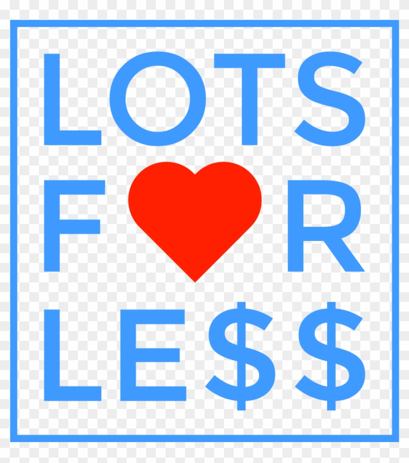 Lots For Less - Heart, HD Png Download - 2838x1921(#4213324) - PngFind