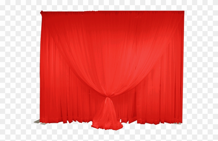 Graphic Royalty Free Stock W Backdrop Fabric Red Color - Ruffle, HD Png ...