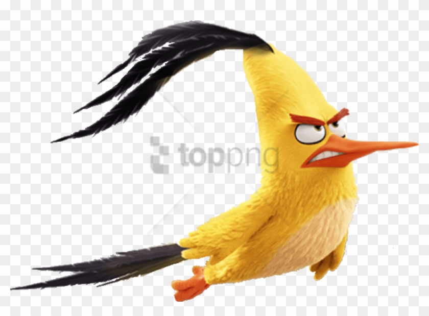 Free Png Angry Birds Movie Chuck Flying Png Image With - Flying Angry Birds  Png, Transparent Png - 850x586(#4221954) - PngFind