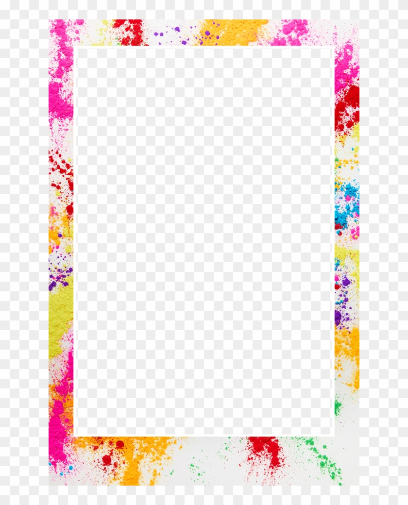 glitter borders and frames png download color splash download border