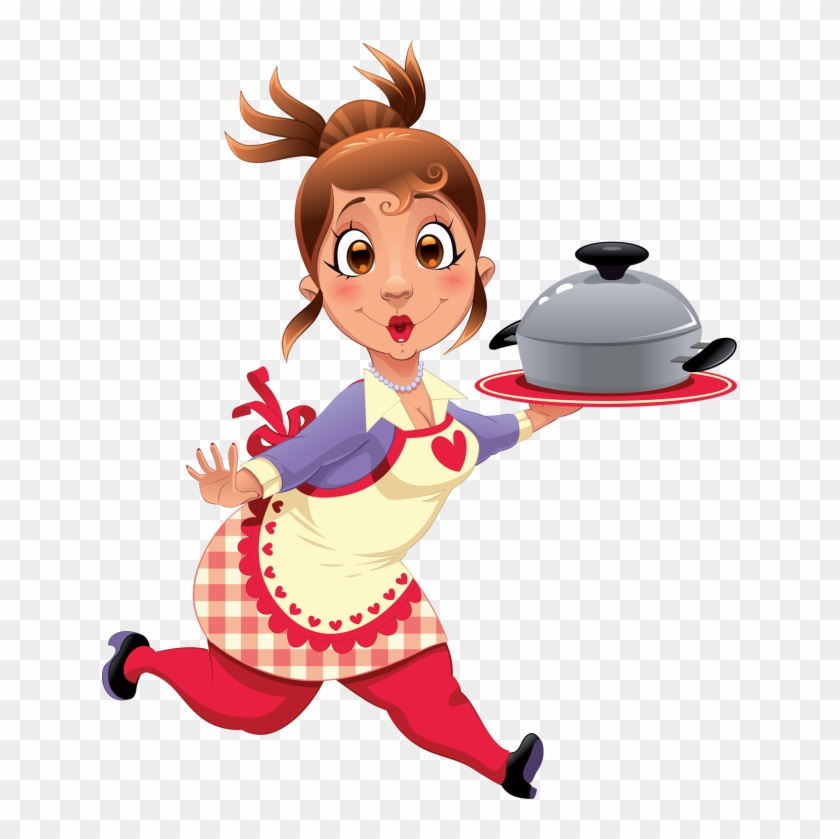 0 74b41 Ad1a4d03 Orig-635x759 - Lady Cooking Cartoon, HD Png Download -  635x759(#4240742) - PngFind